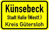 Künsebeck / Stadt Halle (Westf.) / Kreis Gütersloh Künsebeck / Stadt Halle (Westf.) / Kreis Gütersloh